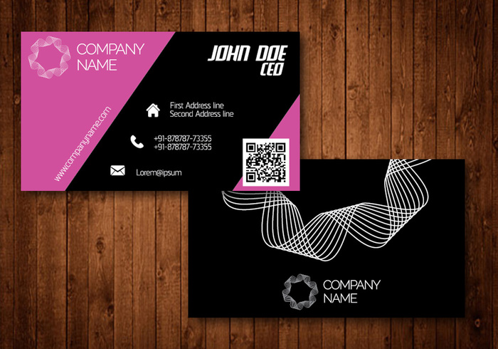 Visit vector template symbol style simple set red real estate visiting card design print presentation office name modern identity identification card ID icon fashion element elegance design decoration decor creative concept computer visiting card design company card business branding blank beauty background backdrop advertise abstract  