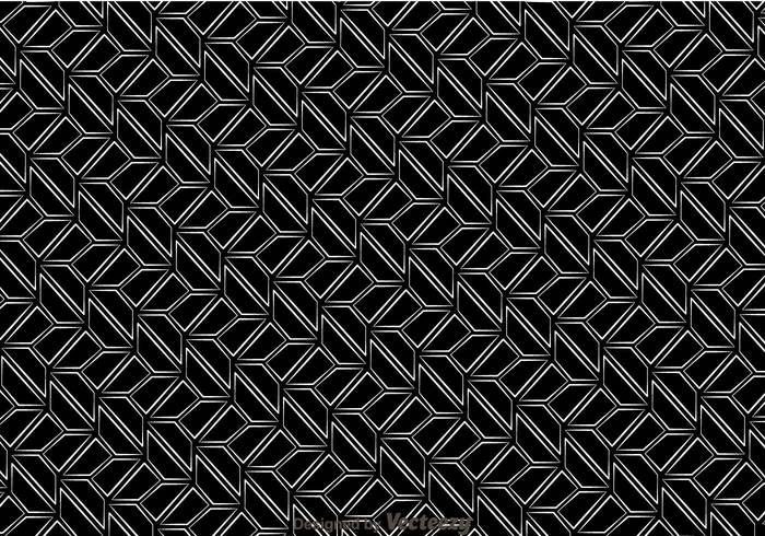 white wallpaper wall vintage shape seamless retro pattern outline line geometric curve black and white patterns black and white pattern black background 