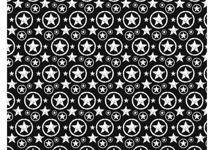 Street Art Stars vector stars pattern stars stained seamless round grunge geometric shapes dirty Clothing print circles 