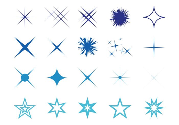 stars star sparkles sparkle shiny shine ornaments icons explosion exploding decorative decorations abstract 