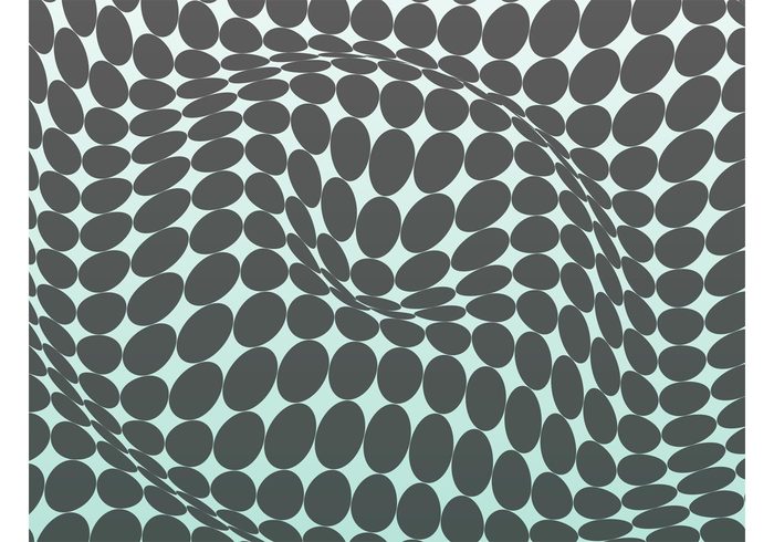 wallpaper Visual illusion vector pattern space round Optic op art hole Geometry geometric shapes Ellipses dots circles background 
