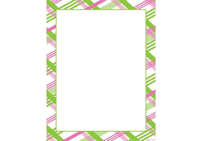 stripes stationery plaid frame plaid pink pattern frame pattern green frame 