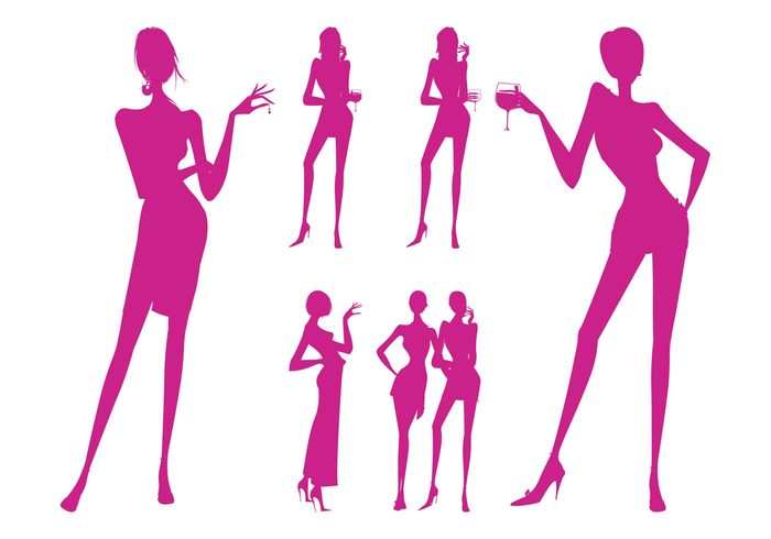 women woman silhouettes sexy party girls girl drinking drink celebration celebrate beverage alcohol 