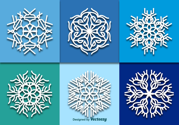 year xmas winter weather snowflake snow silhouette shadow set season ornament icon ice holiday frost flat decoration collection cold christmas celebration 