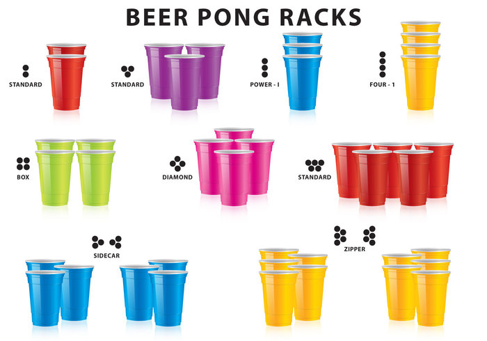 yellow white reflection red cups red Recreation pong plastic ping pong ping Nobody game drinking cups concept beer pong beer cups beer activity 