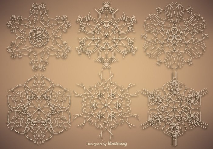 year xmas winter white weather vector traditional star snowflake snowfall snow silhouette shape season retro pattern ornate ornament light icon ice holiday happy geometric flake drawing decorative decoration December color collection cold christmas celebration beauty beautiful background abstract 