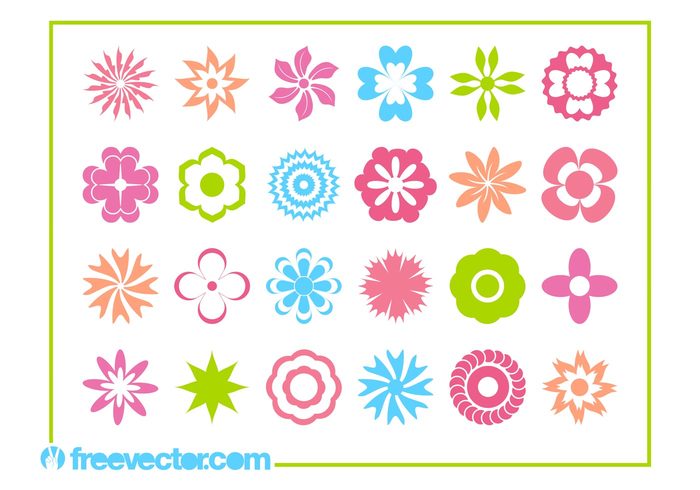 spring plants petals nature icons icon flowers flower floral flora blossoms blossom 