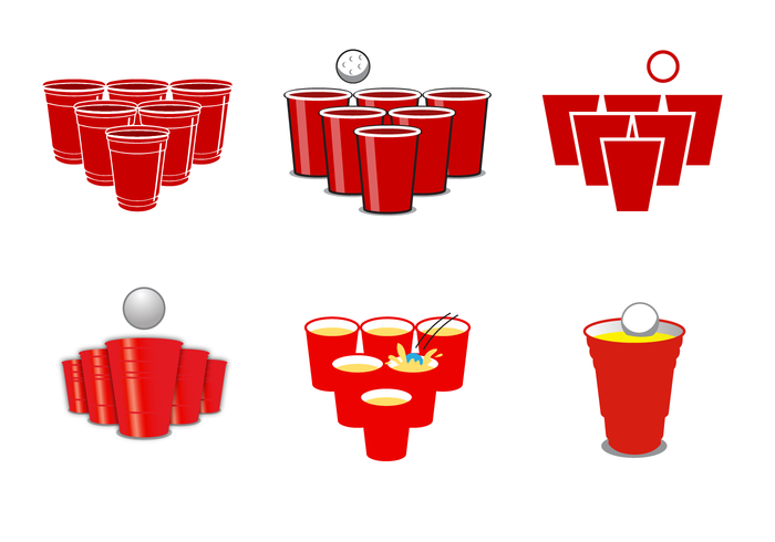 yellow white reflection red cups red Recreation pong plastic ping pong ping game cups beer pong beer cups activity 