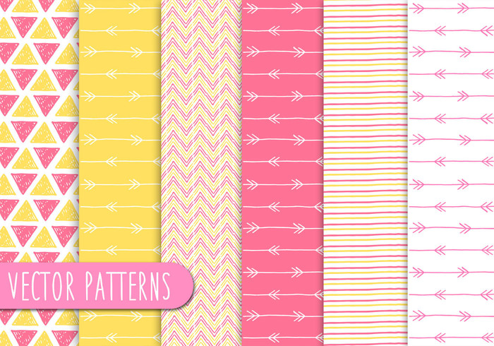 yellow wallpaper trendy texture Textile Surface style stripes sketch set seamless pink pattern lovely illustration hand drawn geometric fun fashion fabric design decorative decoration decor colorful background aztec patternn Aztec arrows abstract 