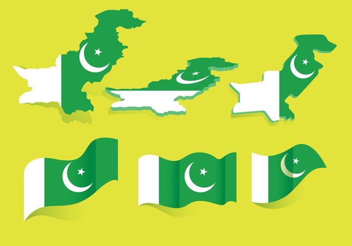 white wave wallpaper symbol sign Patriotism pakistan flag Pakistan national illustration freedom flag design country color background 