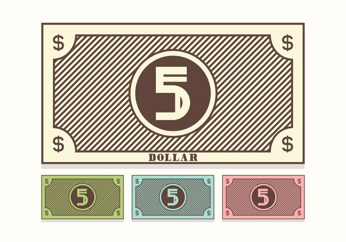 vector treasure template symbol Single simple silhouette sign shape set purse paper money Loan line item isolated investment illustration icon graphic font financial finance Exchange element dollar design currency commerce collection cash bucks bill banking bank background art american 5 dollar bill  
