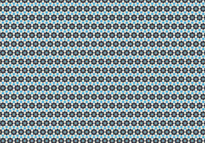 wallpaper vector trendy shapes seamless random pattern ornamental mosaic Geometry geometric floral decorative decoration deco blue background abstract 