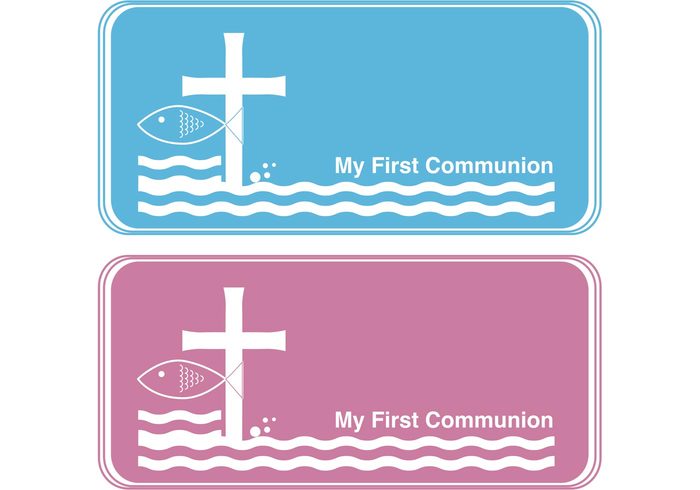 spirituality religious banner religious religion pink jesus fish fish first communion event communion church Christianity christian christening baptism banner baptism 