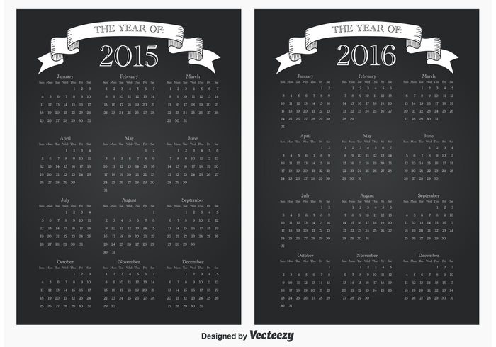 year calendar year white weeks weekly week vertical vector time template summer spring simple September seasonal season planner plan page organizer October number November months monthly month May March light june July January illustration grid graphic february diary design December day dats date daily chalkboard style chalkboard calender calendar 2016 calendar 2015 calendar business black background autumn August April 2016 2015 