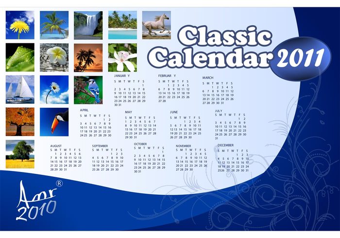 new year calender calendar background 2011 2010 
