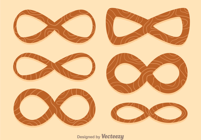 wood texture symbol shape loop logo line infinity infinite loops infinite loop icon infinite loop infinite eternity curcle brown 