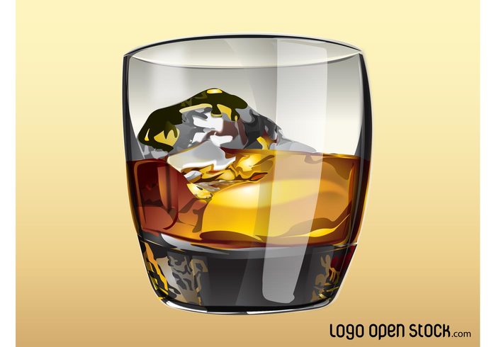 shiny On the rocks logo Ice cube Glassware drinking drink beverage bar Alcoholic alcohol 