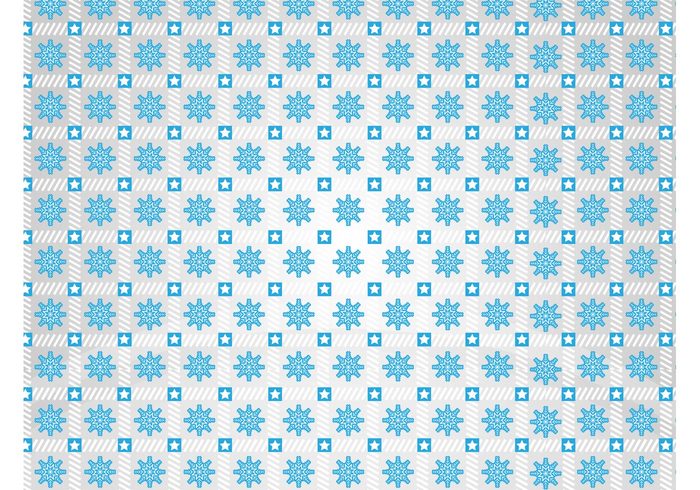 winter weather wallpaper symbols stripes stars squares snowfall snow seamless pattern lines icons geometric shapes cold climate background 