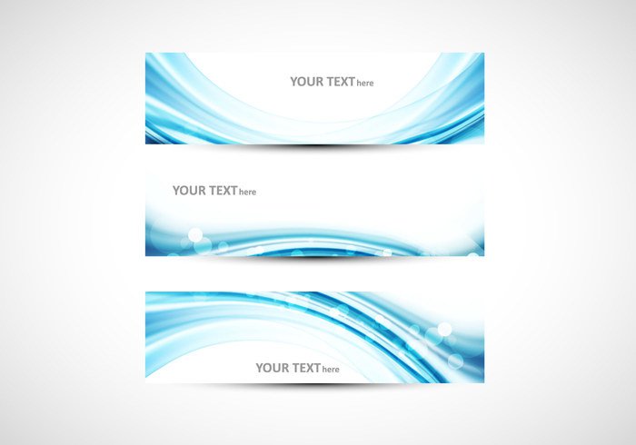 white wave technology stripes set header dot design curve business bokeh blue banner background abstract 