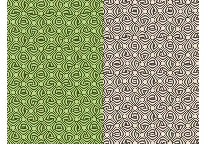 wallpaper versatile seamless round Pattern vectors Geometry geometric shapes CONCENTRIC circles background 