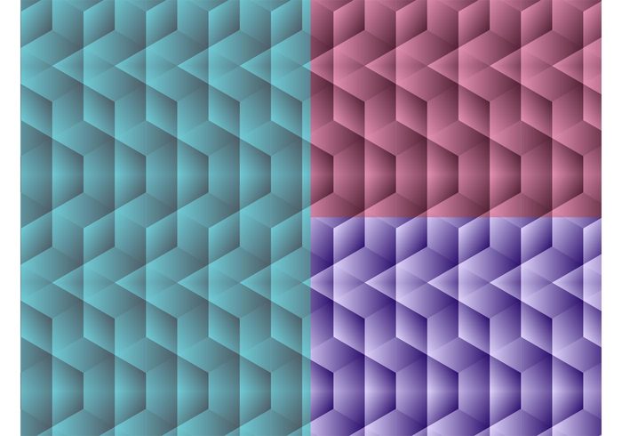 wallpaper three-dimensional seamless optical illusion Geometry geometric shapes colors background 3d 