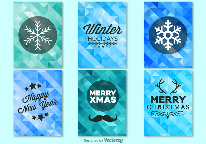 year xmas wish winter template snowflakes snow season promotion presentation poster new merry holiday happy design decoration December cover cold christmas card brochure blue background 