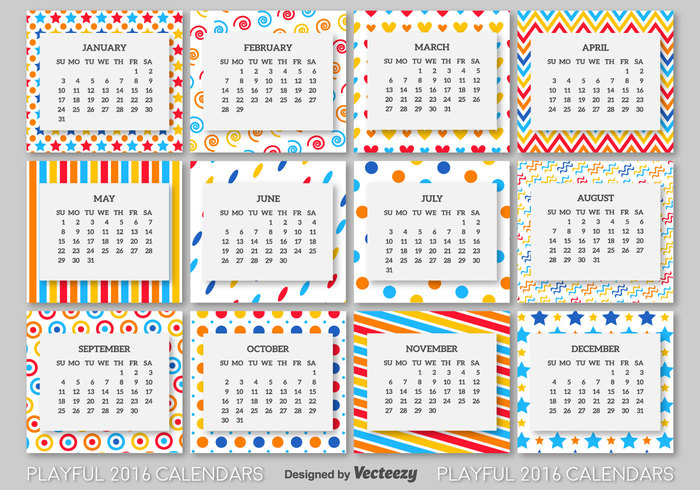 year template September October November month May june July January December date color calendar August April 2016 