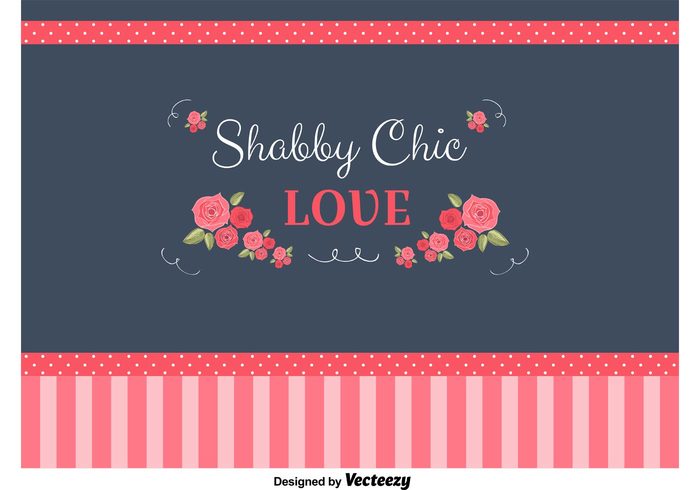 vintage vector stationery shabby chic shabby scrap roses romantic retro pretty pattern paper love label invitation free flowers floral fabric elements element dot design chic background 