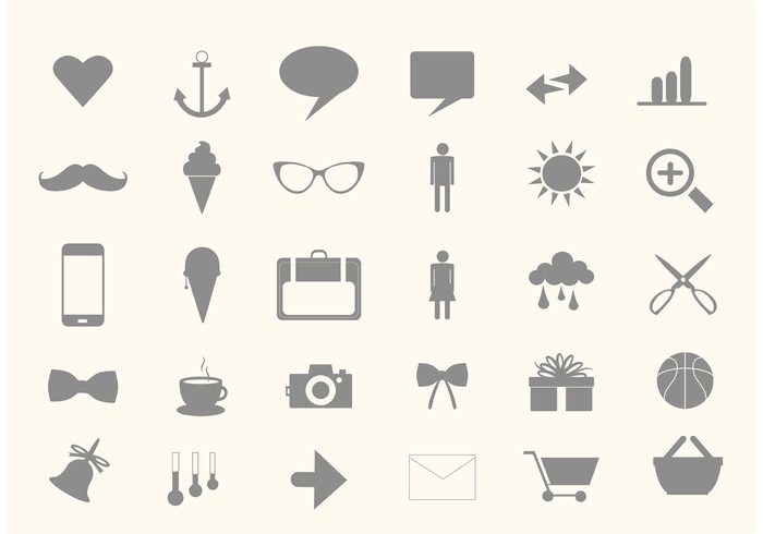 white technology symbol sunglasses social sign phone network mustache miscellaneous media marketing internet information icons icon ice cream heart group global design computer communication collection business arrow 