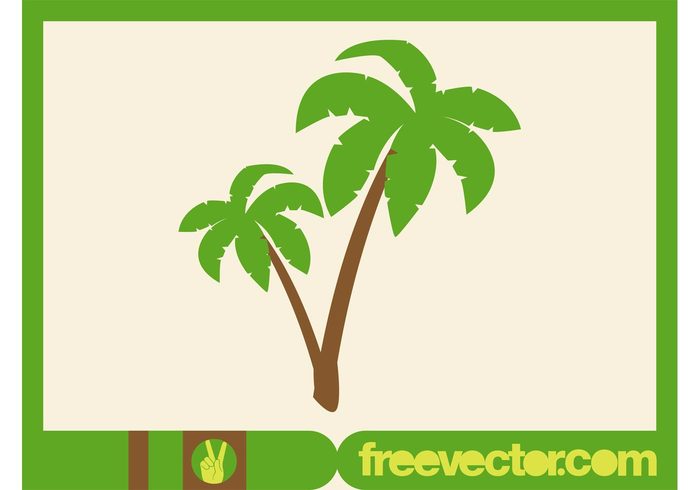 vacation trunks tropical trees summer palms palm trees nature leaves leaf icon holiday flora exotic 
