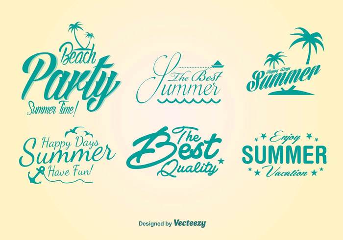voyage vacation typographic tropical travel tourism tour sun summer sign sea ribbon party paradise ocean nature message Lettering letter label Journey holidays Enjoy emblem cruise collection beach banner 