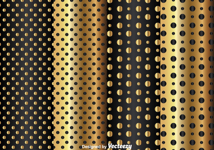 wallpaper wall seamless repeat polka dot pattern pattern golden geometric dot pattern dot decoration circle black background abstract 