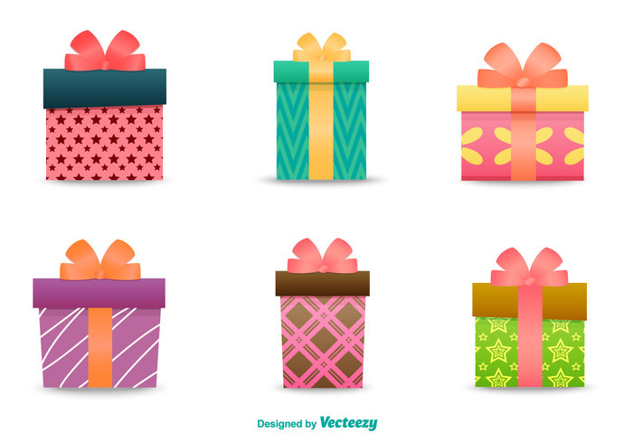 xmas surprise shopping ribbon present party package object isolated illustration icon holiday happy gift colorful christmas celebration box bow birthday anniversary 