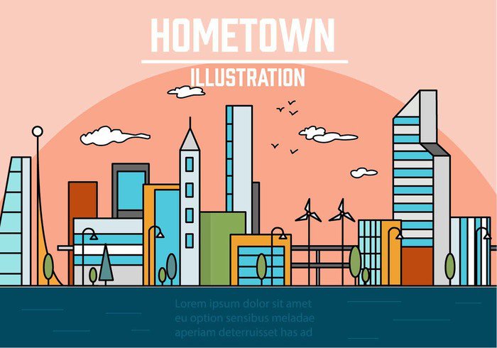 view vector urban trendy town tower style structure street skyscraper skyline sky silhouette set scene scape roof panorama morning modern Metropolis linear line landscape isolated industrial illustration house horizon home front exterior evening environment drawing downtown design day construction colorful cloud cityscape city building big banner background art architecture abstract 
