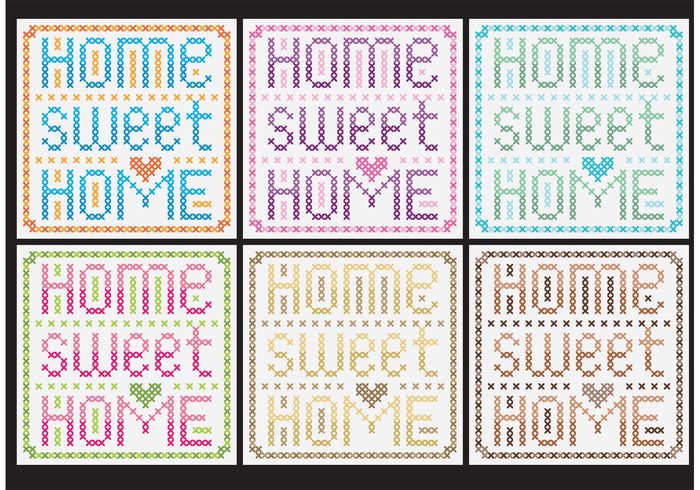 traditional thread Textile text sweet stitch sewing needlework needle love letter home sweet home home heart frame font Folk fancywork fabric ethnic embroidery culture cross stitch background cross stitch crafting background crafting craft cloth border background 