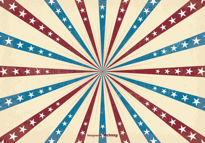 vector USA us united states textured sunburst background sunburst sunbeams striped star shapes star shape sign retro background red white blue poster Patriotism patriotic ornate old nation holiday grunge grained frame fourth of july event dirty decoration Copy-space cool Circus ceremony celebration carnival blue billboard background american culture advertisement abstract 