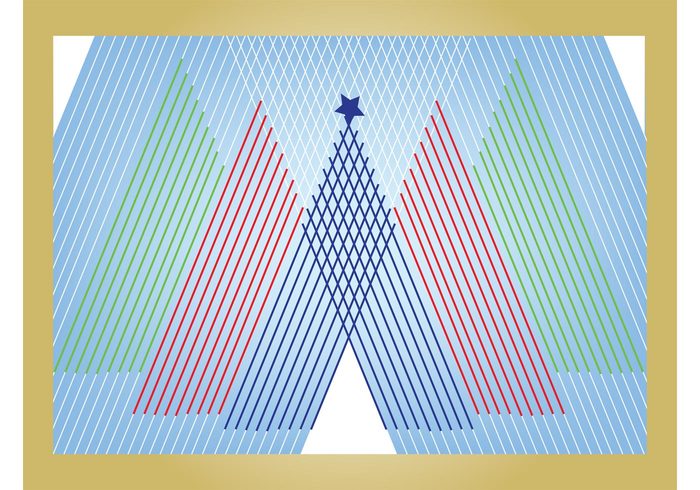 winter wallpaper triangles template star lines linear holidays greeting card festive christmas background abstract 