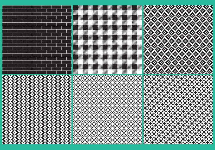 wrapping paper wrapping white wallpaper vector trendy tiling tile textured texture Textile stylish style square simple set seamless Repetitive repeatable repeat regular pattern net motif monochrome material line Geometry Geometrical geometric Endless design decor continuous classic checkered black and white black background backdrop artistic art abstract 