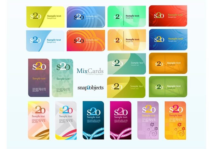 Vector footage vector design gradient elements corporate colors cards business cards branding beautiful Backgrounds abstract 