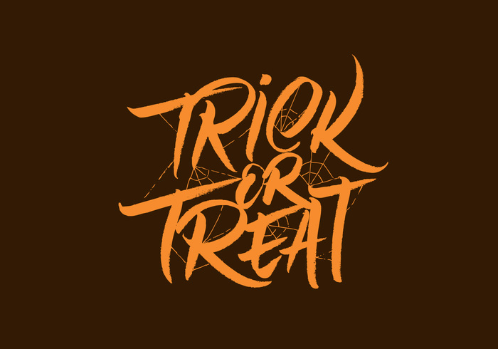 Written web vector typography trick-or-treat trick Treat stroke spider web spider scary poster party October made Lettering invitation ink holiday hell happy hand haloween halloween party halloween grunge front flyer dry draw design dark cover card brush banner art 