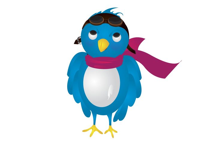 twitter bird twitter tweet technology pilot blue bird animal 