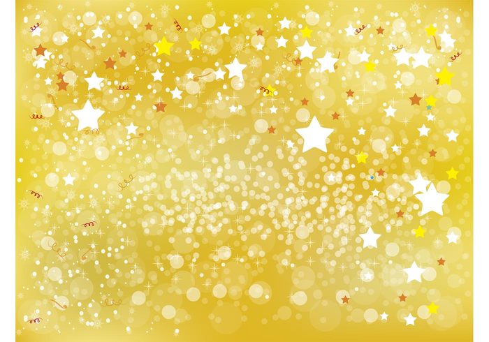 wallpaper swirls streamers stars sparkles shiny shines round party background festive confetti circles christmas celebration backdrop abstract 