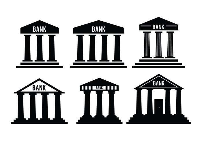 symbol savings Loan financial icon financial element classic business building banking banker bank icon bank architecture 