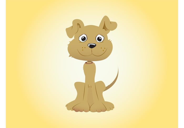 tail puppy pet mascot happy Domesticated animal dog comic character cartoon animal 