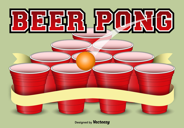 winner tournament Throw table sport red pong plastic ping party happy game fun drink cup college booze beverage beer pong beer bar ball alcohol  