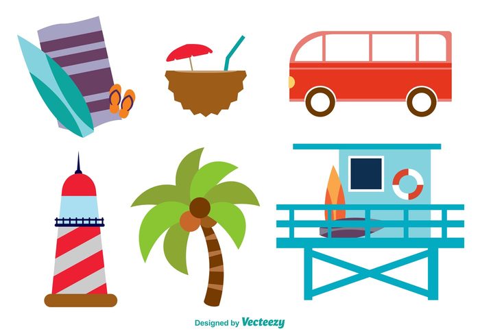 van vacation tropical drink trip travel transportation towel tourism summer sea Relaxation palm lifeguard station lifeguard lifebuoy holiday flat coconut drink coconut cocktail beach towel beach time beach 