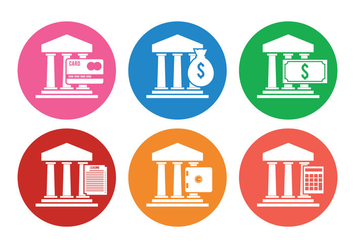 symbol savings money Loan leasing flat financial icon element dollar credit card colorful classic business building bright icon banking bank icons bank icon bank architecture 