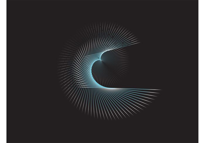 wallpaper vortex template lines Geometry geometric curves curved background backdrop abstract 