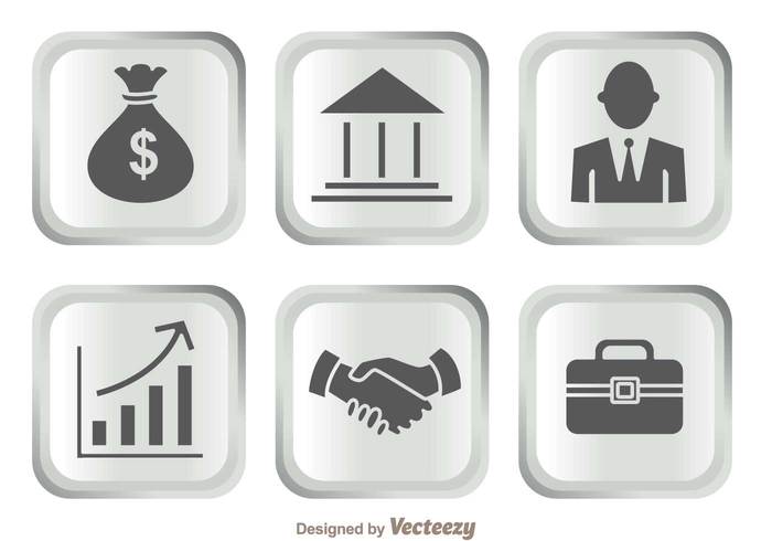 work square silver round money icon money Loan financial finance dollar credit chart building briftcase banking banker bank icons bank icon bank bag 