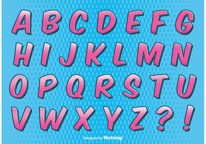 word typeset type text template symbol stylized style sign shiny shadow set retro letter isolated gradient glossy fun alphabet fun font element Design Elements decorative cute comics comic style comic letters comic alphabet color collection character Cartoon style cartoon calligraphy background alphabet set alphabet abc  